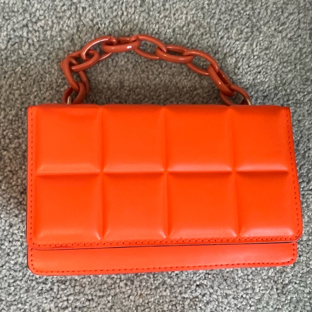 Orange purse